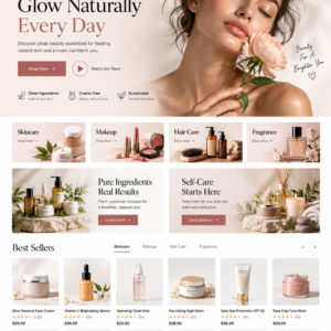 ZetaGlow – Beauty, Skincare & Cosmetics WooCommerce Theme